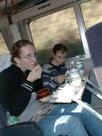 Thumbnail Coming back from Kusatsu: Maiwenn & Tugdual eat 